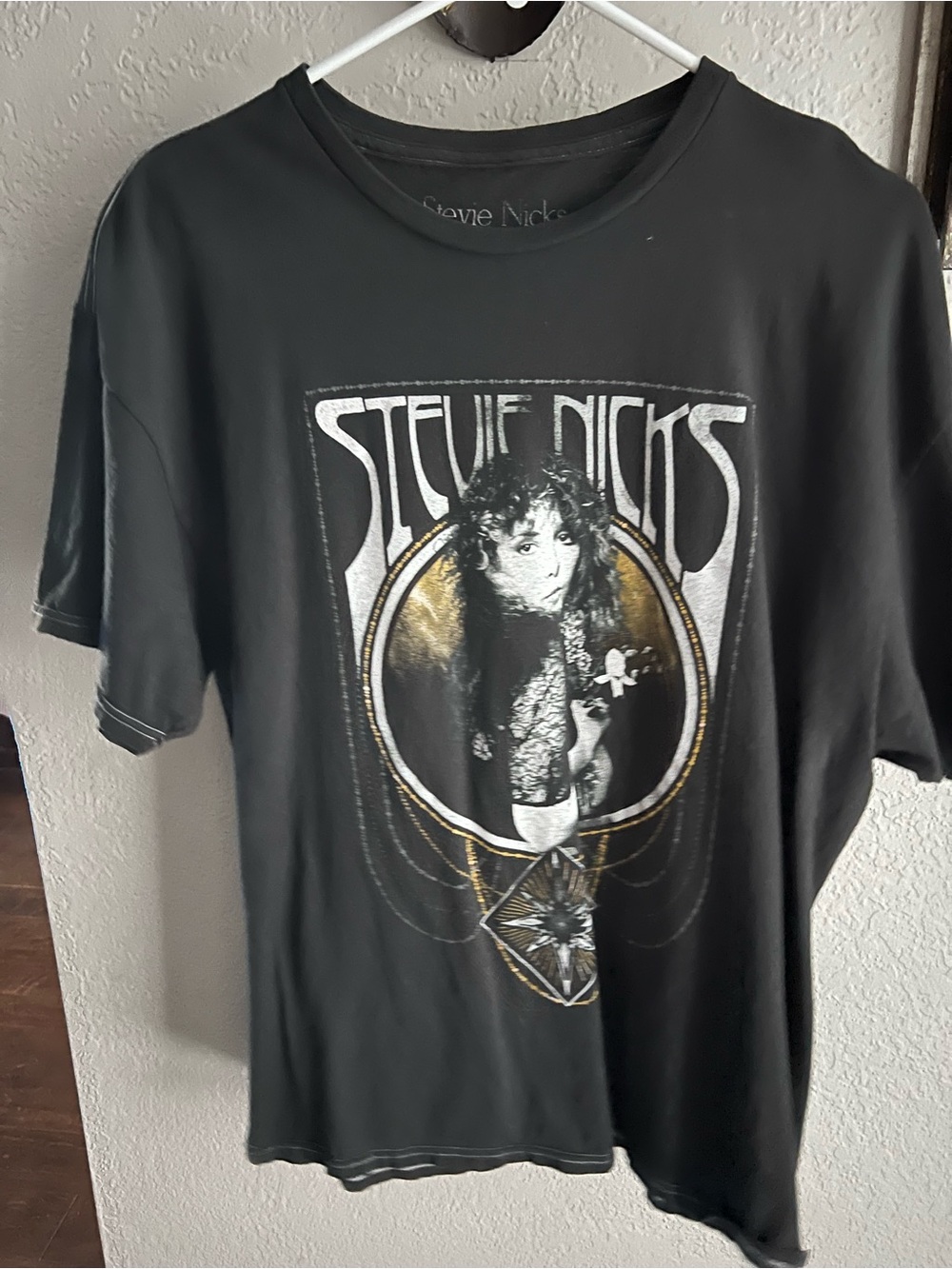 Black Graphic Band Tee - Black